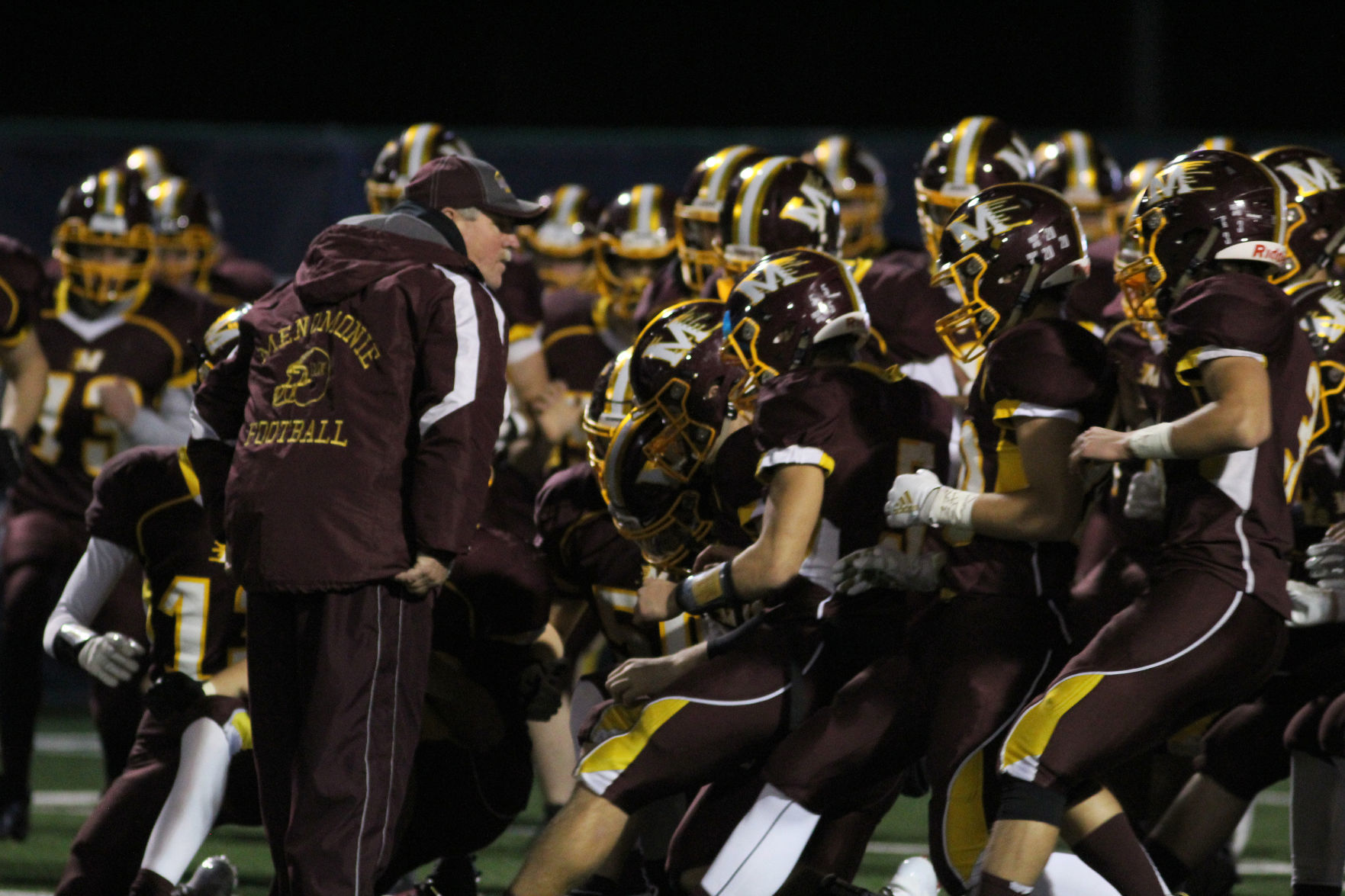 Lakeland at Menomonie football 10-25-19